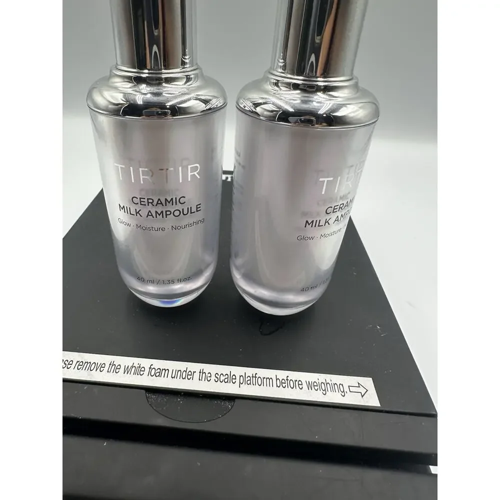 TIRTIR Ceramic Milk Ampoule 40ml Hydrating Ceramide Serum Glow Barrier K-Beauty
